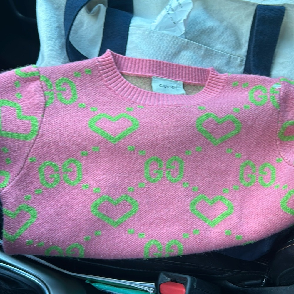 TODDLER GG GUCCI SWEATER
